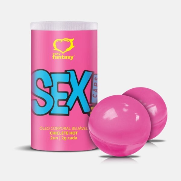 Bolinhas Sex Caps Chiclete Hot