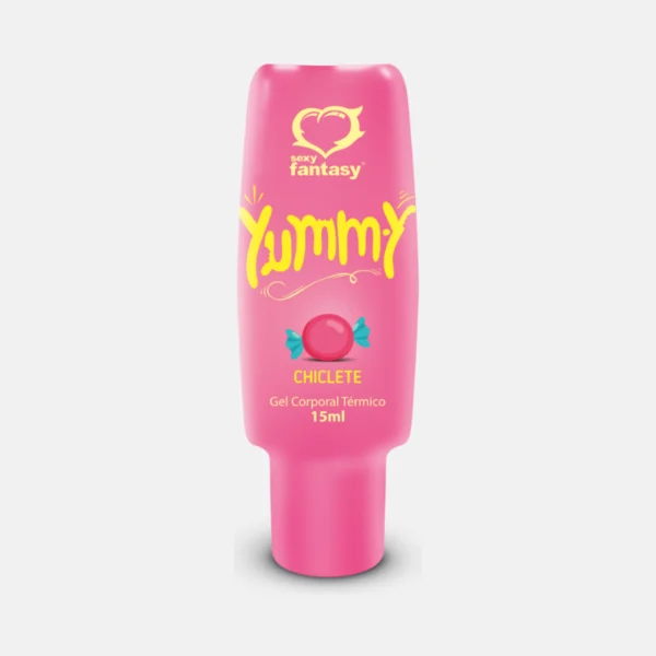 Loja Liberty Sex Shop Produtos Rio de Janeiro Comestível Yumm.y Gel Térmico Chiclete