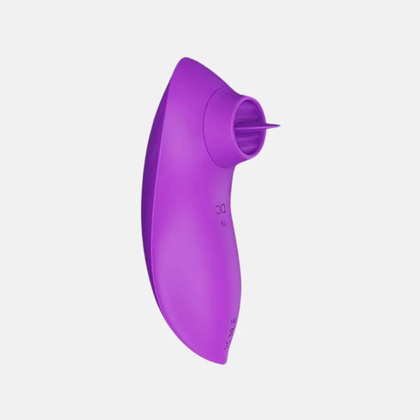 Vibrador de clitóris com língua estimuladora